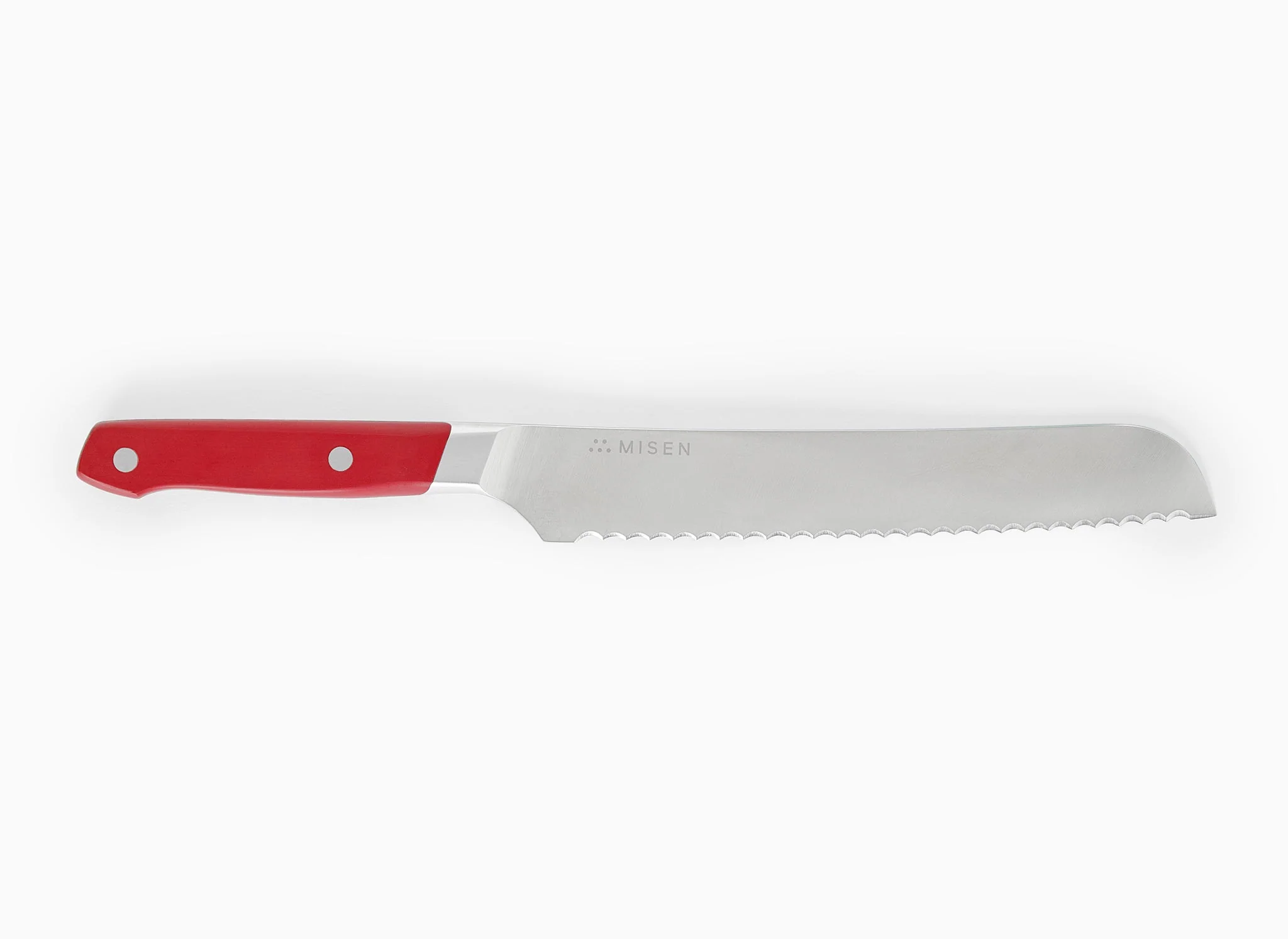 Personalized 8 inch Serrated Knife - AUS-8 - Final Sale - Image 4