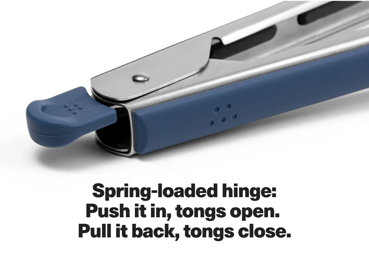 13 inch Stainless Steel Tongs - Image 6